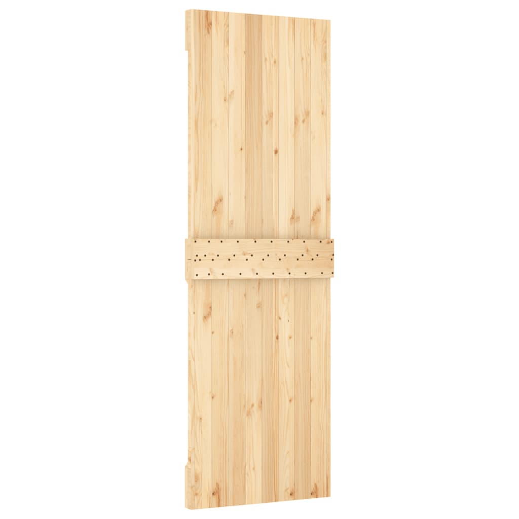 8721012080935_g_en_hd_2 vidaXL Sliding Door with Hardware Set 70x210 cm Solid Wood Pine - Image 4