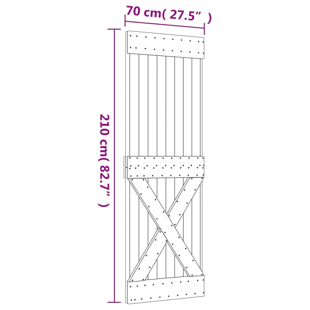 8721012080935_g_en_hd_9 vidaXL Sliding Door with Hardware Set 70x210 cm Solid Wood Pine - Image 11