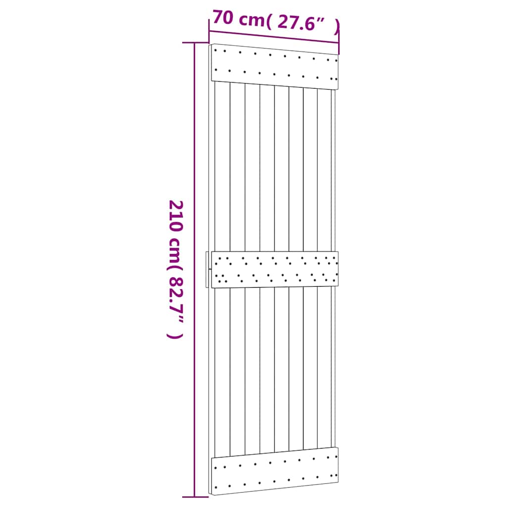 8721012081796_g_en_hd_9 vidaXL Sliding Door with Hardware Set 70x210 cm Solid Wood Pine - Image 11