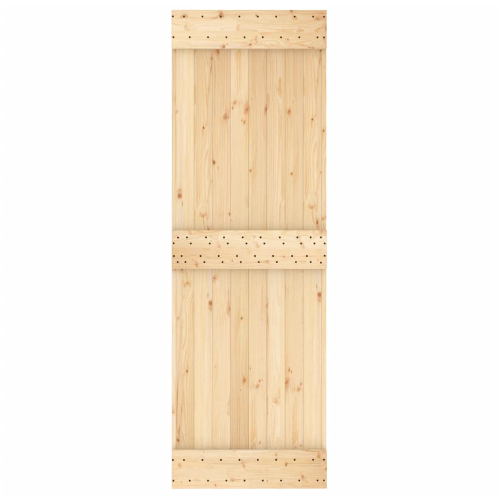 8721012082700_g_en_hd_2 vidaXL Sliding Door with Hardware Set 70x210 cm Solid Wood Pine - Image 4