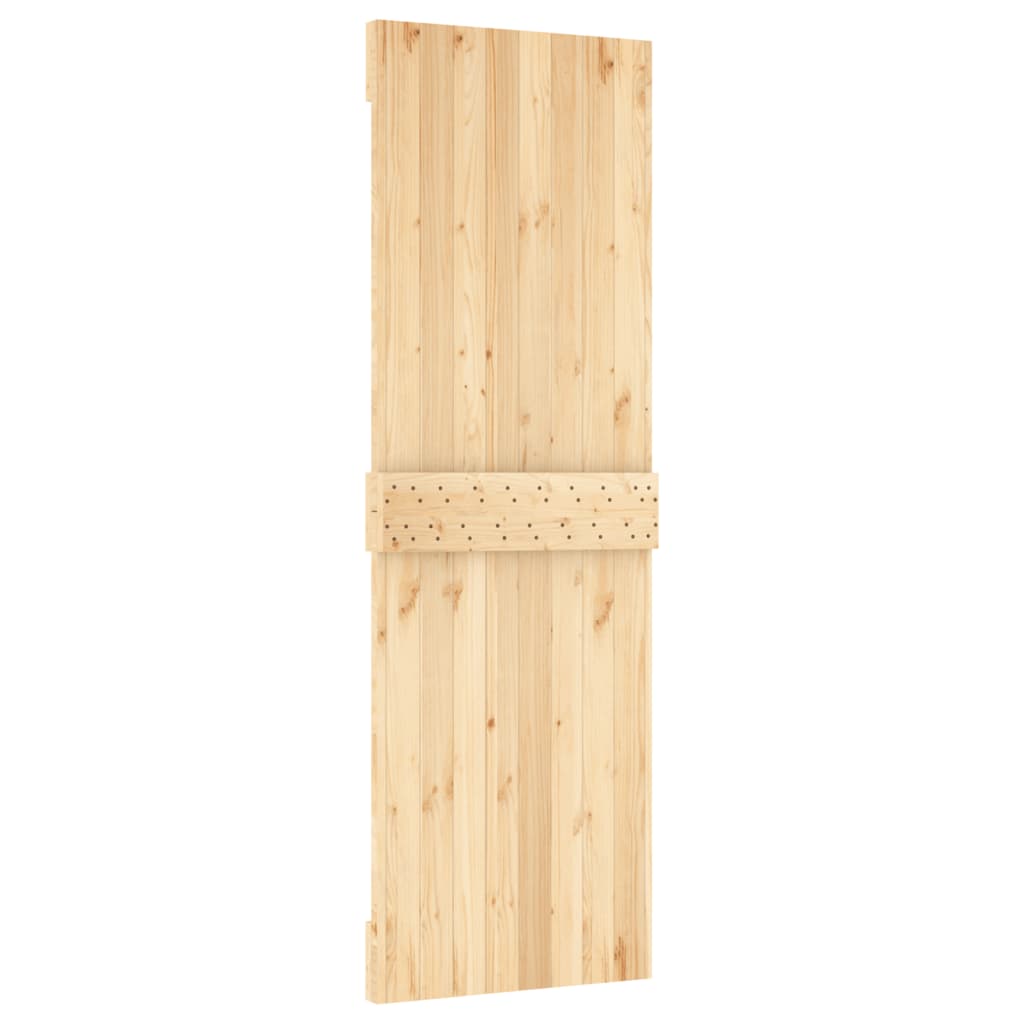 8721012082700_g_en_hd_3 vidaXL Sliding Door with Hardware Set 70x210 cm Solid Wood Pine - Image 5