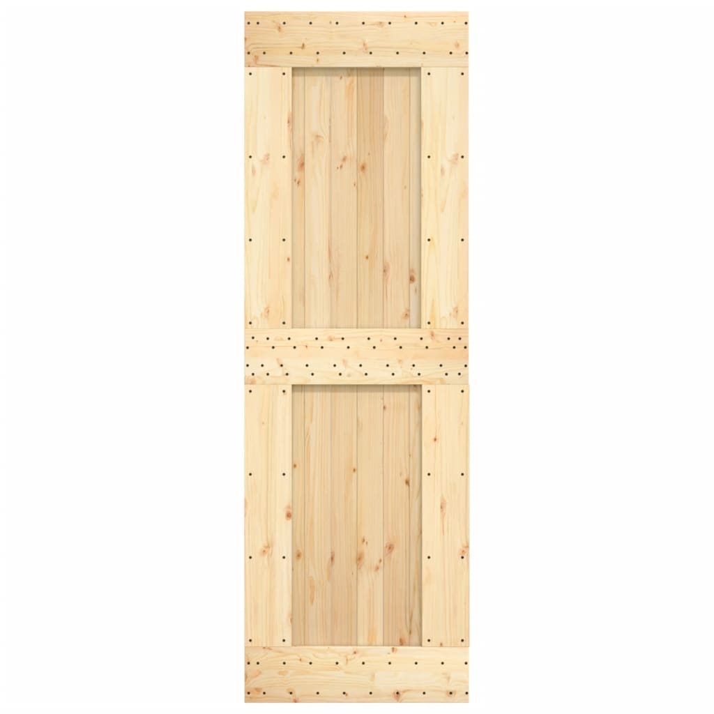8721012083158_g_en_hd_2 vidaXL Sliding Door with Hardware Set 70x210 cm Solid Wood Pine - Image 4