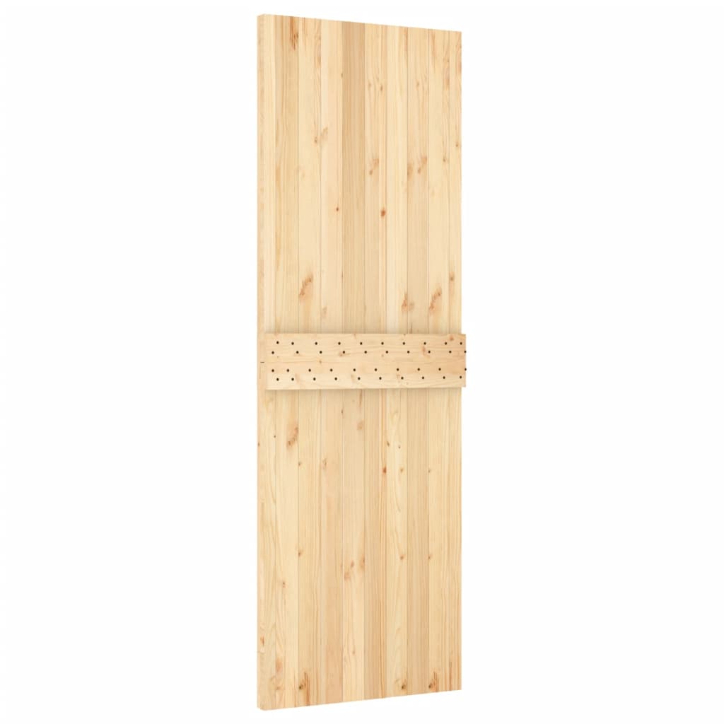 8721012083158_g_en_hd_3 vidaXL Sliding Door with Hardware Set 70x210 cm Solid Wood Pine - Image 5