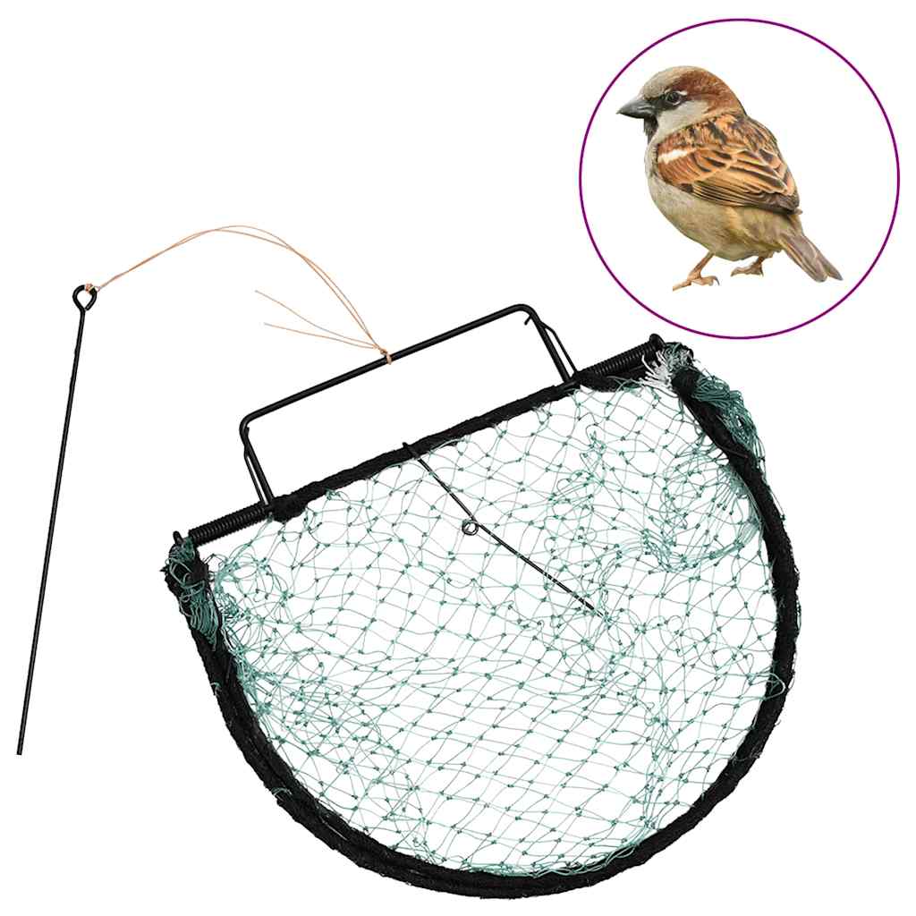 8721012084841_m_en_hd_1 vidaXL Bird Trap Green 30 cm Steel - Image 1