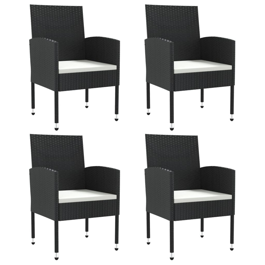 8721012086166_g_en_hd_1 vidaXL 5 Piece Garden Dining Set Black Poly Rattan and Steel - Image 3