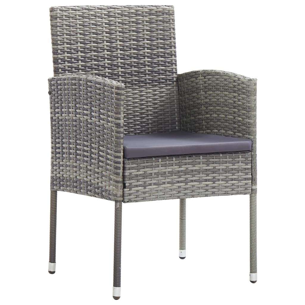 8721012086227_g_en_hd_2 vidaXL 3 Piece Garden Dining Set Grey and Black Poly Rattan and Steel - Image 4