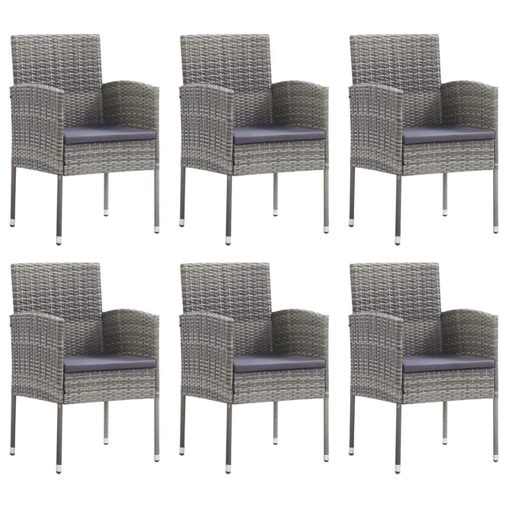 8721012086272_g_en_hd_1 vidaXL 7 Piece Garden Dining Set Grey and Black Poly Rattan and Steel - Image 3