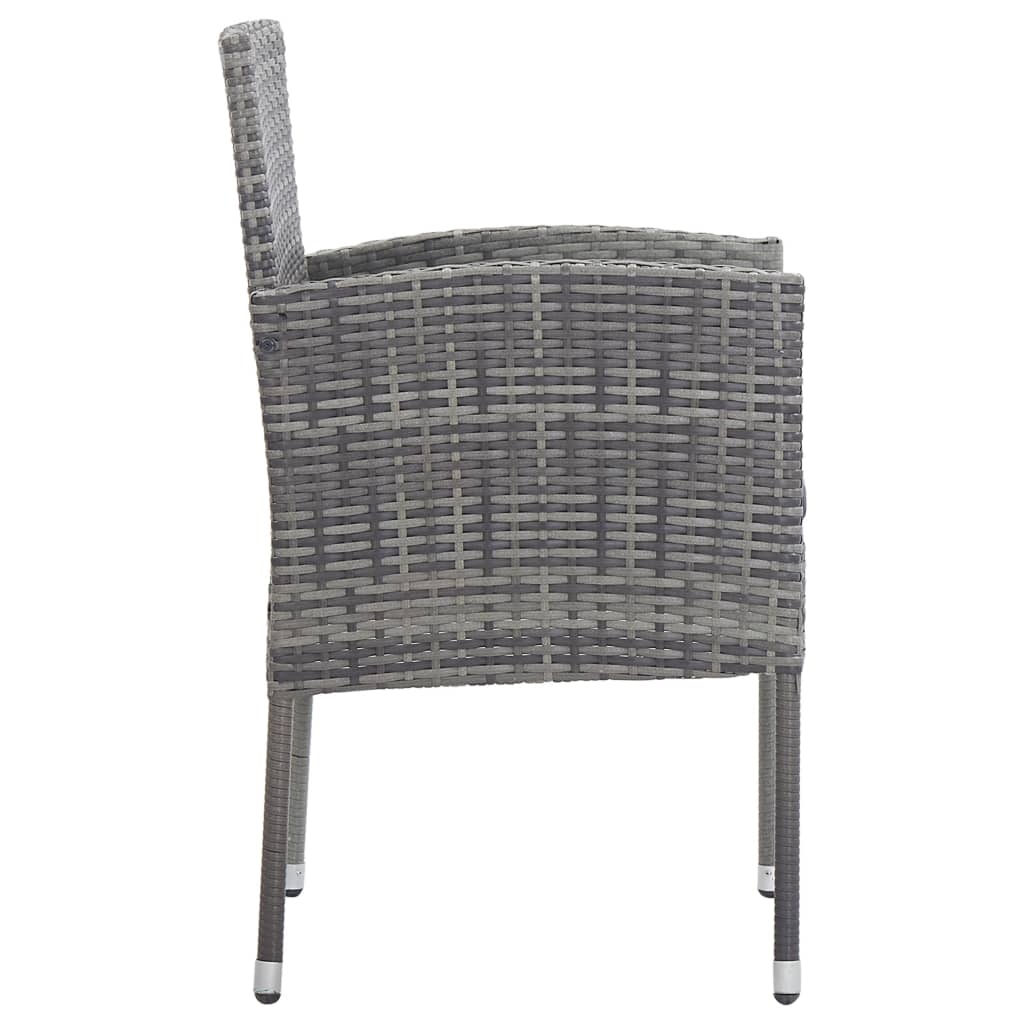 8721012086302_g_en_hd_4 vidaXL 3 Piece Garden Dining Set Grey and Black Poly Rattan and Steel - Image 6
