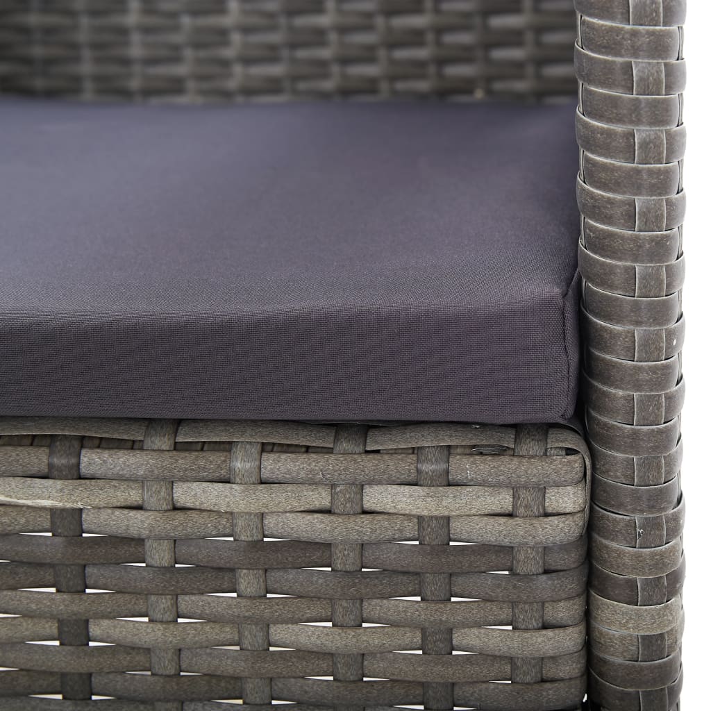 8721012086302_g_en_hd_5 vidaXL 3 Piece Garden Dining Set Grey and Black Poly Rattan and Steel - Image 7