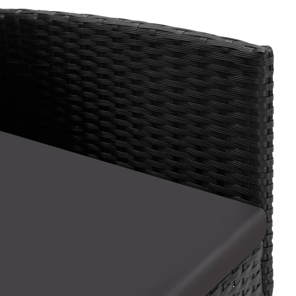 8721012086470_g_en_hd_5 vidaXL 5 Piece Garden Dining Set Black Poly Rattan and Steel - Image 7