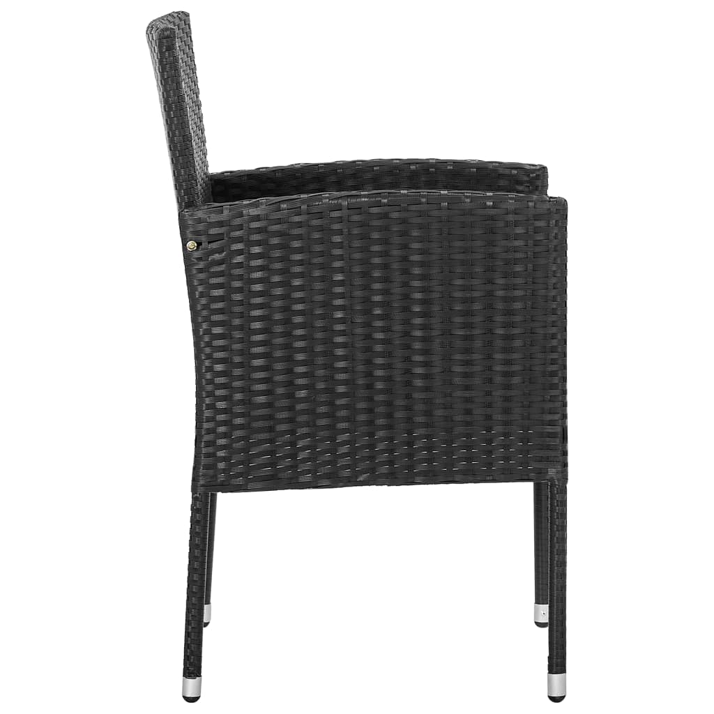 8721012086500_g_en_hd_4 vidaXL 5 Piece Garden Dining Set Black Poly Rattan and Steel - Image 6