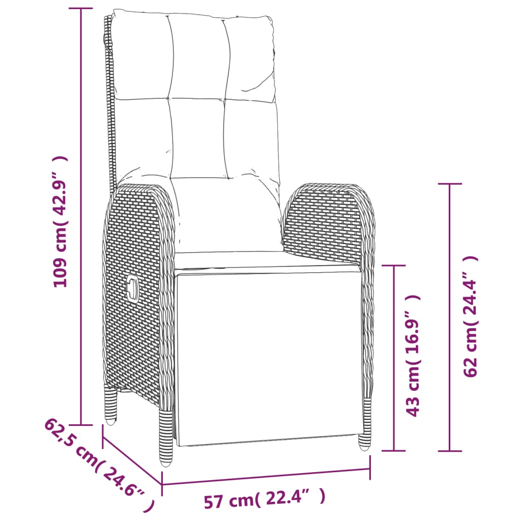 8721012106994_g_en_hd_8 vidaXL 4 Piece Garden Dining Set with Cushions Grey Poly Rattan - Image 10