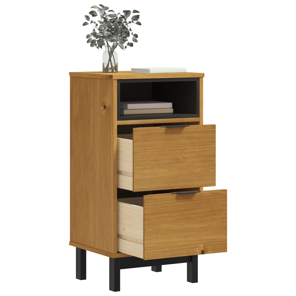 8721012107496_g_en_hd_1 vidaXL Bedside Cabinet FLAM 40x35x80 cm Solid Wood Pine - Image 4