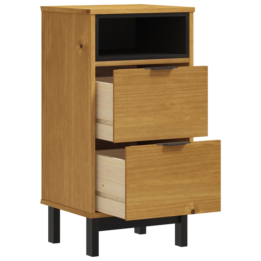 8721012107496_g_en_hd_2 vidaXL Bedside Cabinet FLAM 40x35x80 cm Solid Wood Pine - Image 5