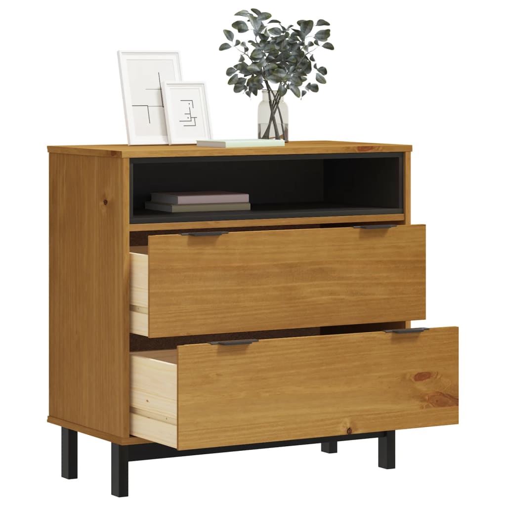 8721012107502_g_en_hd_1 vidaXL Drawer Cabinet FLAM 80x40x80 cm Solid Wood Pine - Image 4