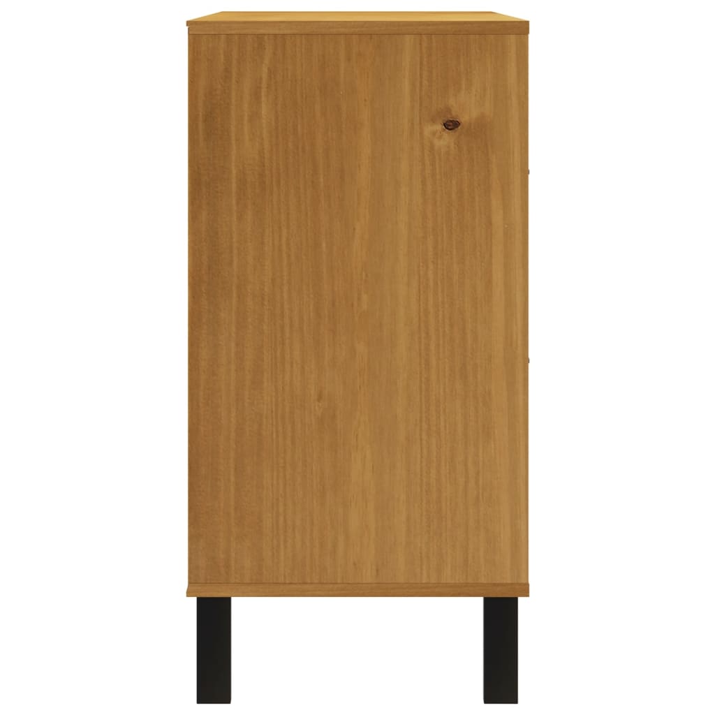 8721012107519_g_en_hd_4 vidaXL Drawer Cabinet FLAM 110x40x80 cm Solid Wood Pine - Image 7
