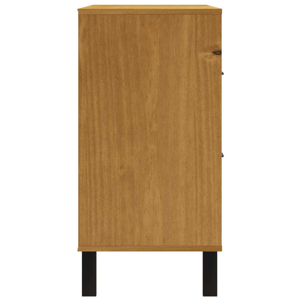 8721012107526_g_en_hd_4 vidaXL Drawer Cabinet FLAM 110x40x80 cm Solid Wood Pine - Image 7
