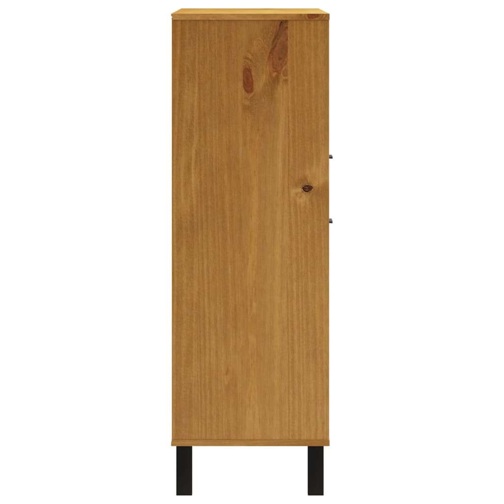 8721012107649_g_en_hd_4 vidaXL Highboard with Glass Door FLAM 92x40x122.5 cm Solid Wood Pine - Image 7