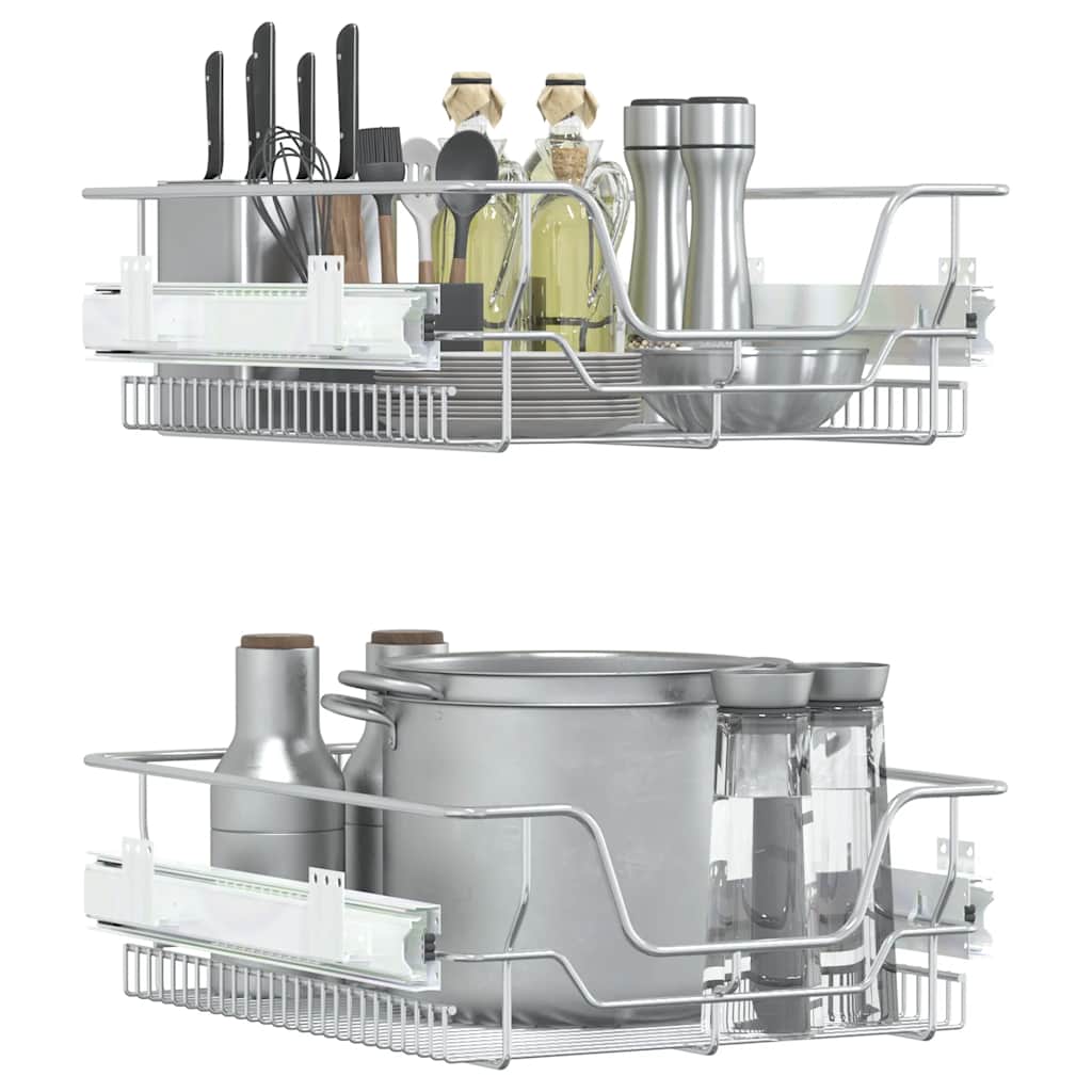 8721012117259_g_en_hd_1 vidaXL Pull-Out Wire Baskets 2 pcs Silver 45 cm - Image 3