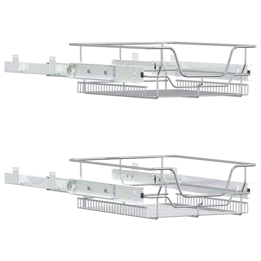 8721012117259_g_en_hd_3 vidaXL Pull-Out Wire Baskets 2 pcs Silver 45 cm - Image 4
