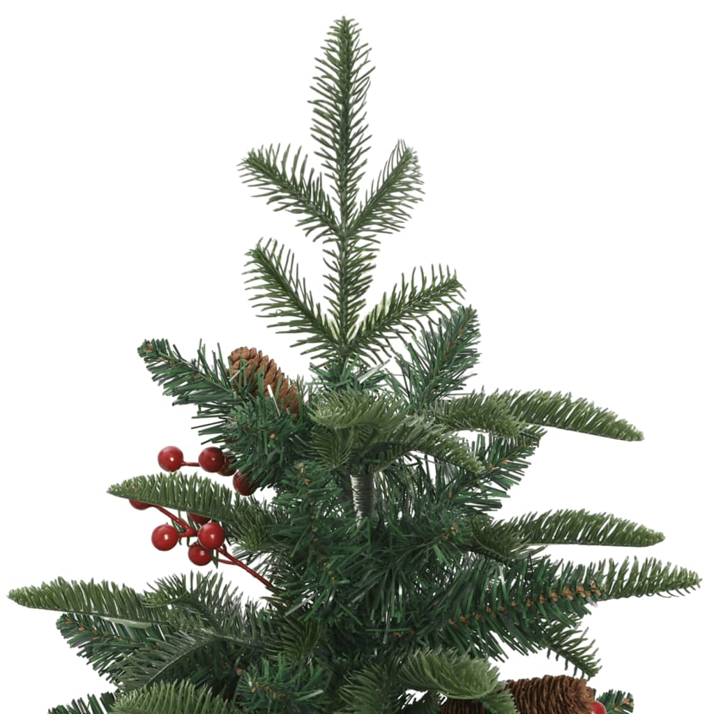 8721012117860_g_en_hd_3 vidaXL Artificial Hinged Christmas Tree with Cones and Berries 120 cm - Image 4