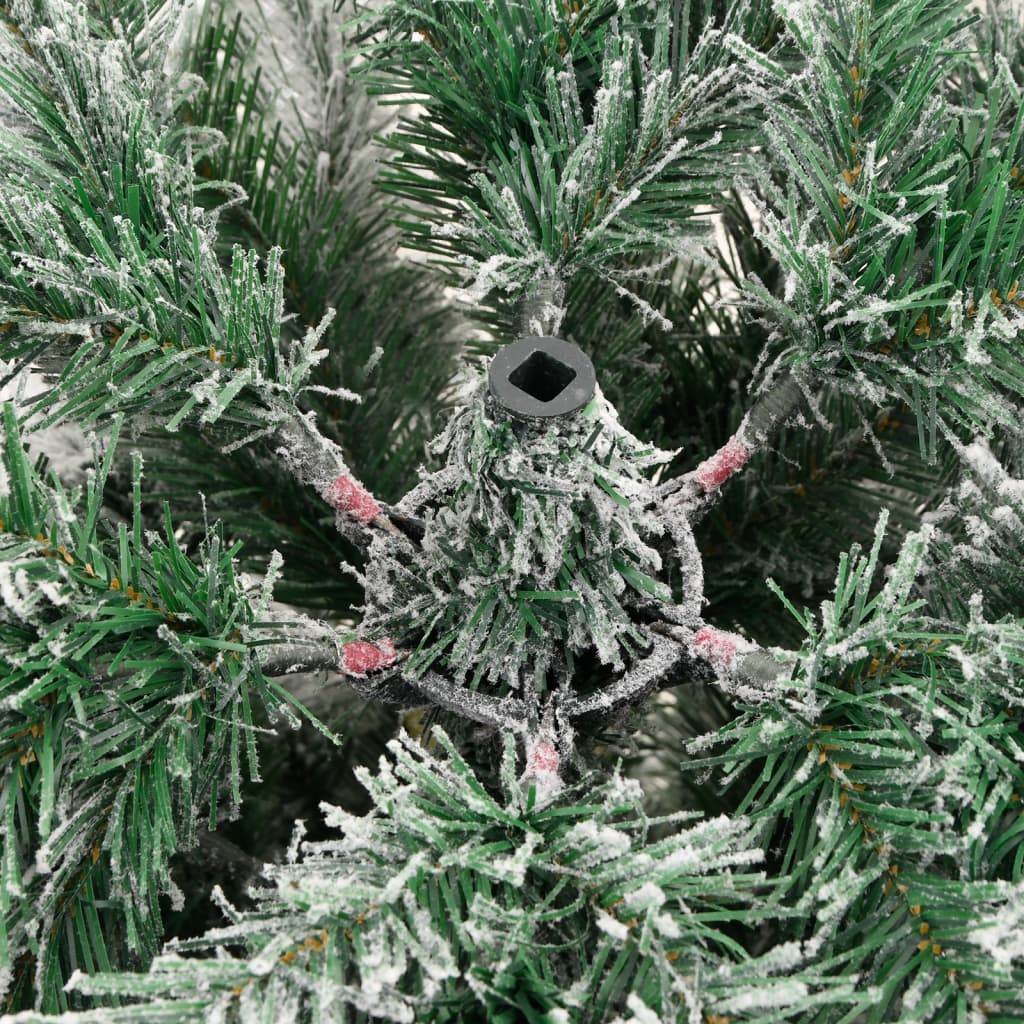 8721012117914_g_en_hd_6 vidaXL Artificial Hinged Christmas Tree with Flocked Snow 120 cm - Image 7