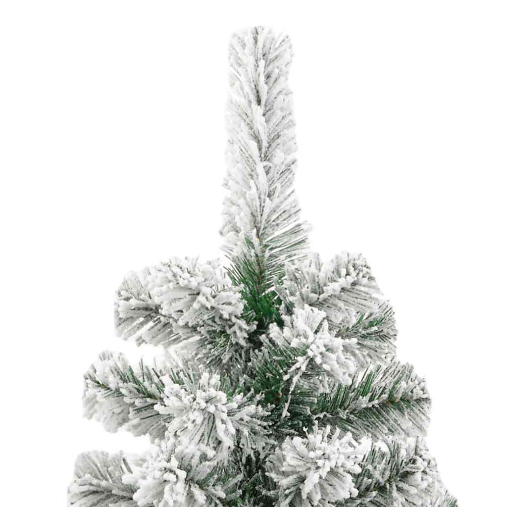 8721012117938_g_en_hd_3 vidaXL Artificial Hinged Christmas Tree with Flocked Snow 180 cm - Image 4