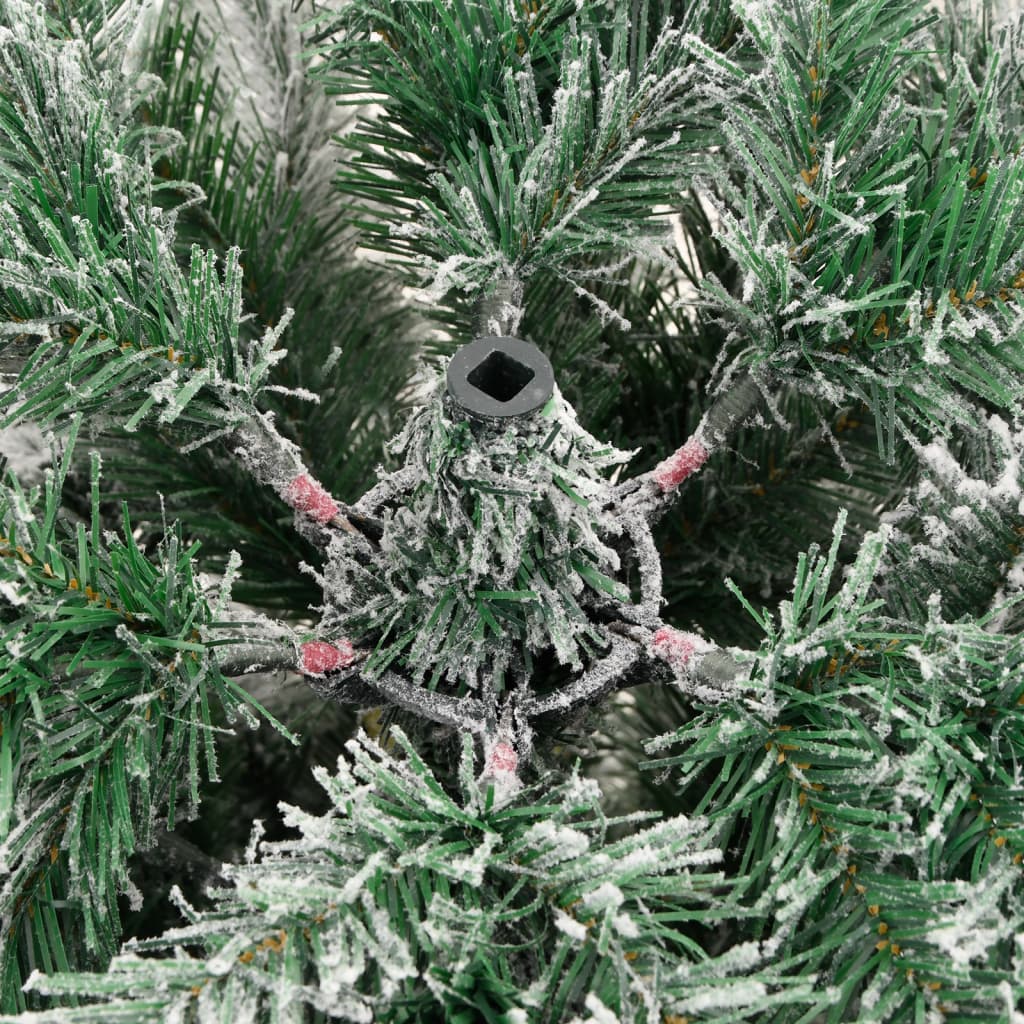 8721012117938_g_en_hd_6 vidaXL Artificial Hinged Christmas Tree with Flocked Snow 180 cm - Image 7