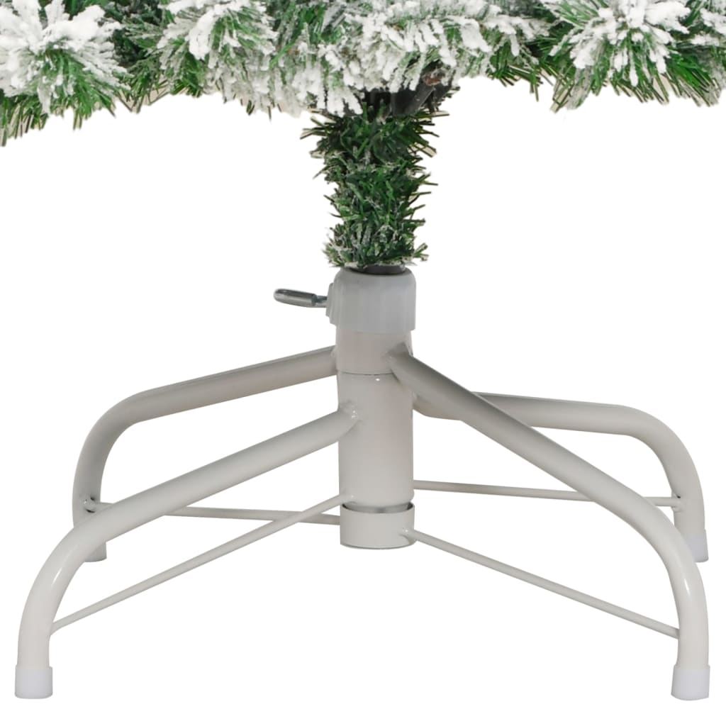 8721012117945_g_en_hd_5 vidaXL Artificial Hinged Christmas Tree with Flocked Snow 210 cm - Image 6