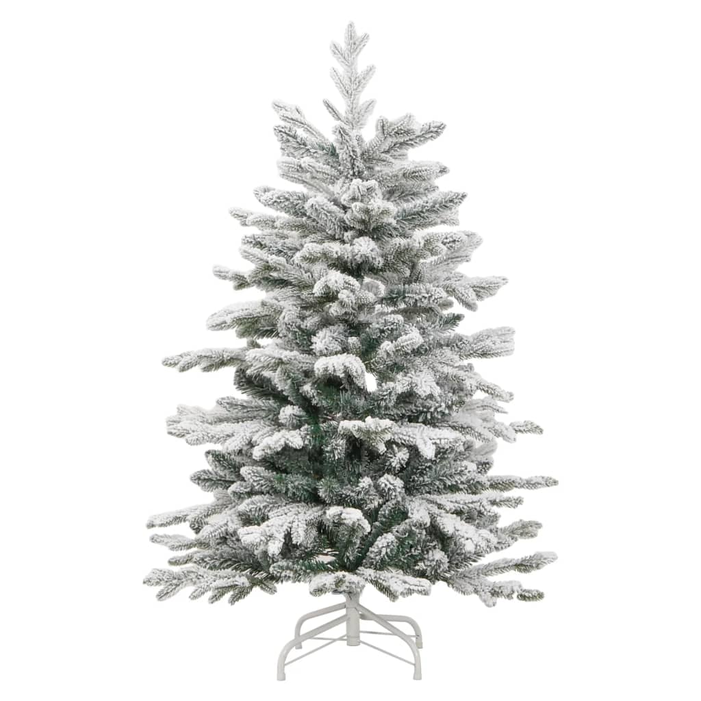 8721012117969_g_en_hd_1 vidaXL Artificial Hinged Christmas Tree with Flocked Snow 120 cm - Image 2