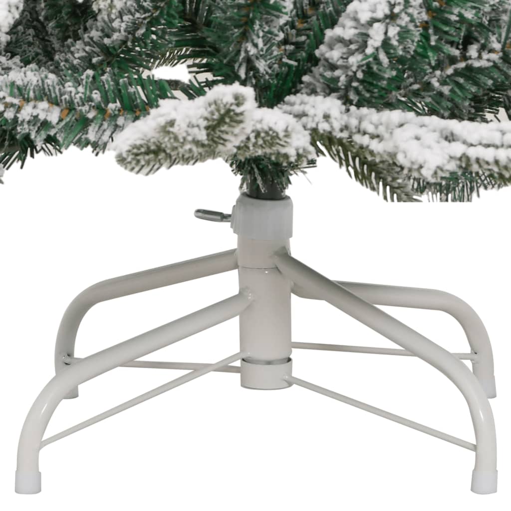 8721012117969_g_en_hd_5 vidaXL Artificial Hinged Christmas Tree with Flocked Snow 120 cm - Image 6