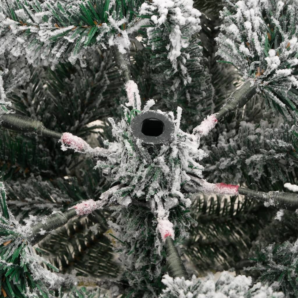 8721012117976_g_en_hd_6 vidaXL Artificial Hinged Christmas Tree with Flocked Snow 150 cm - Image 7