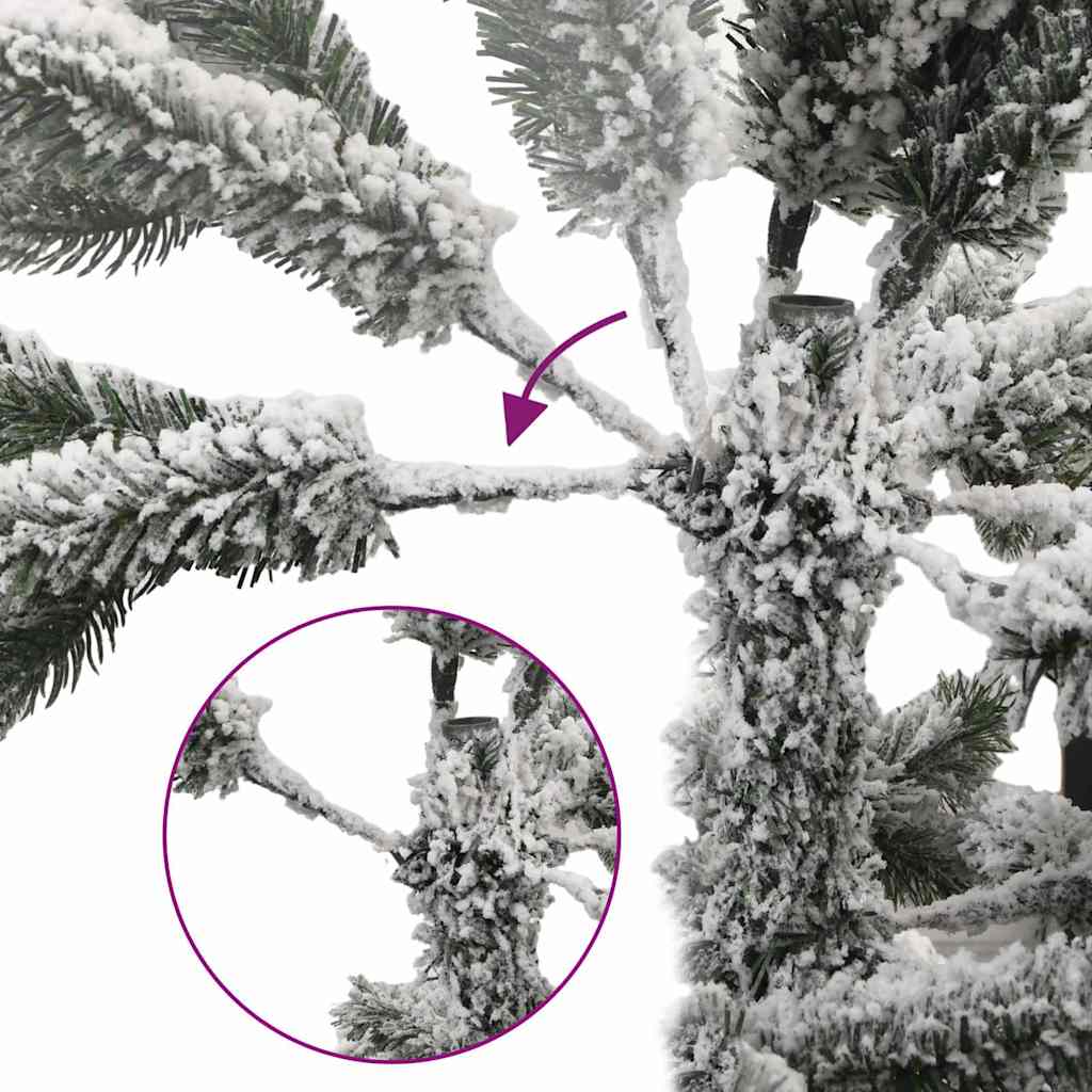 8721012117983_g_en_hd_2 vidaXL Artificial Hinged Christmas Tree with Flocked Snow 180 cm - Image 3