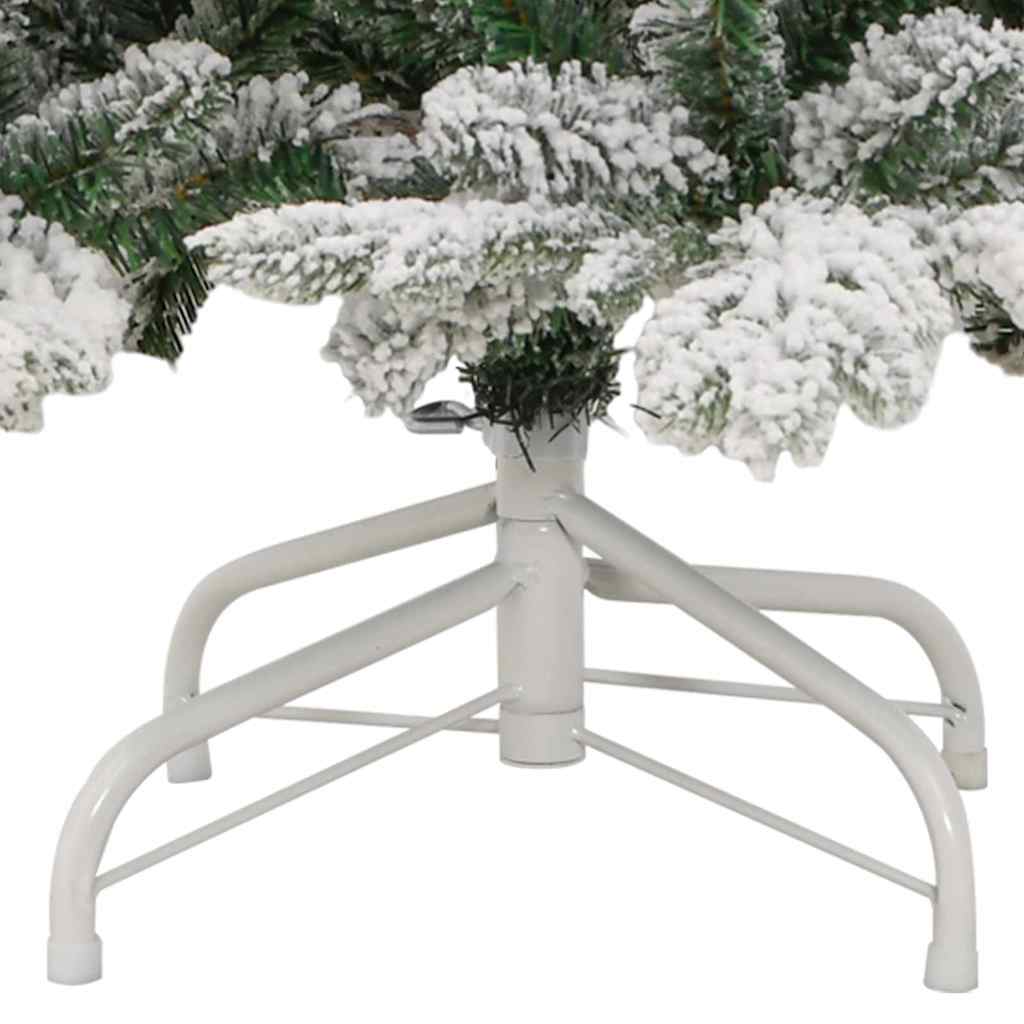 8721012117983_g_en_hd_5 vidaXL Artificial Hinged Christmas Tree with Flocked Snow 180 cm - Image 6