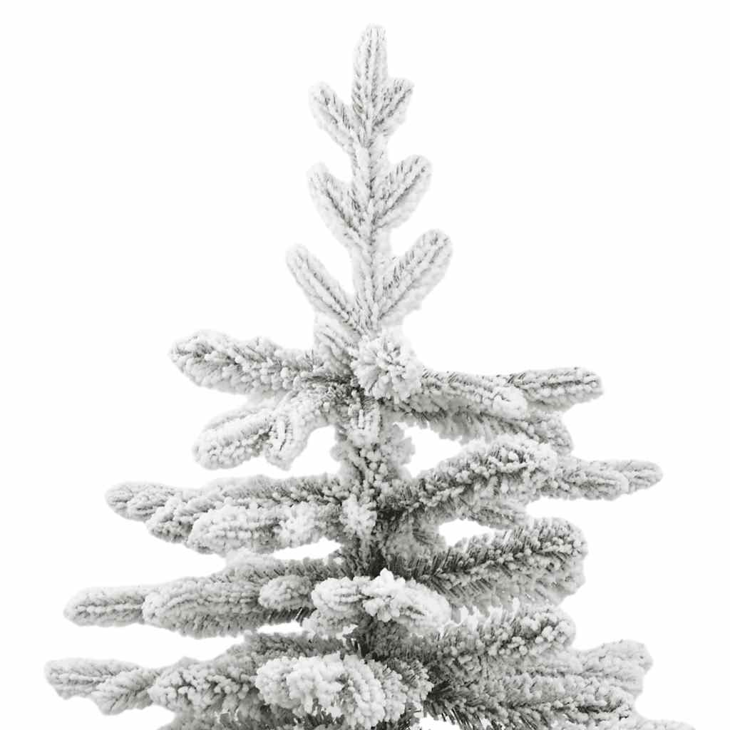 8721012118003_g_en_hd_3 vidaXL Artificial Hinged Christmas Tree with Flocked Snow 240 cm - Image 4