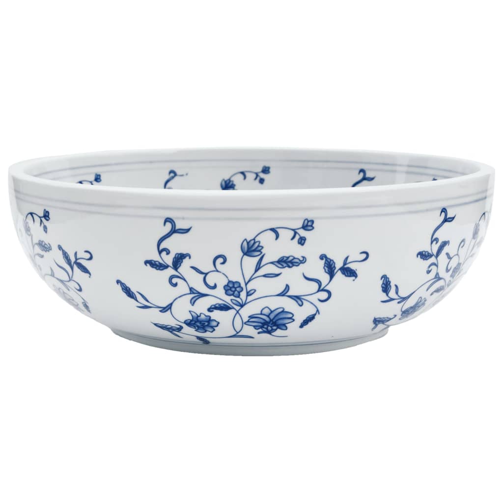 8721012118584_a_en_hd_1 vidaXL Countertop Basin White and Blue Round Φ41x14 cm Ceramic - Image 2