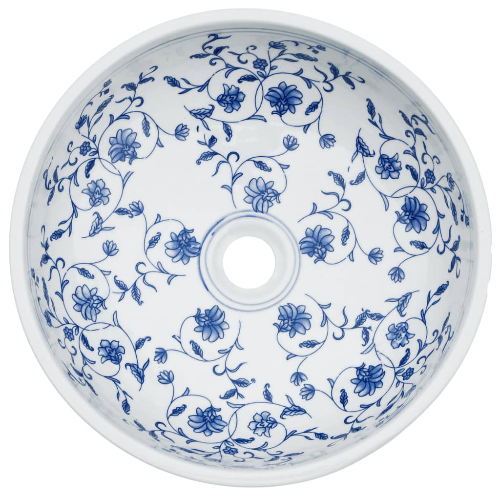 8721012118584_g_en_hd_2 vidaXL Countertop Basin White and Blue Round Φ41x14 cm Ceramic - Image 4
