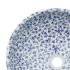 vidaXL Countertop Basin White and Blue Round Φ41x14 cm Ceramic - Image 5