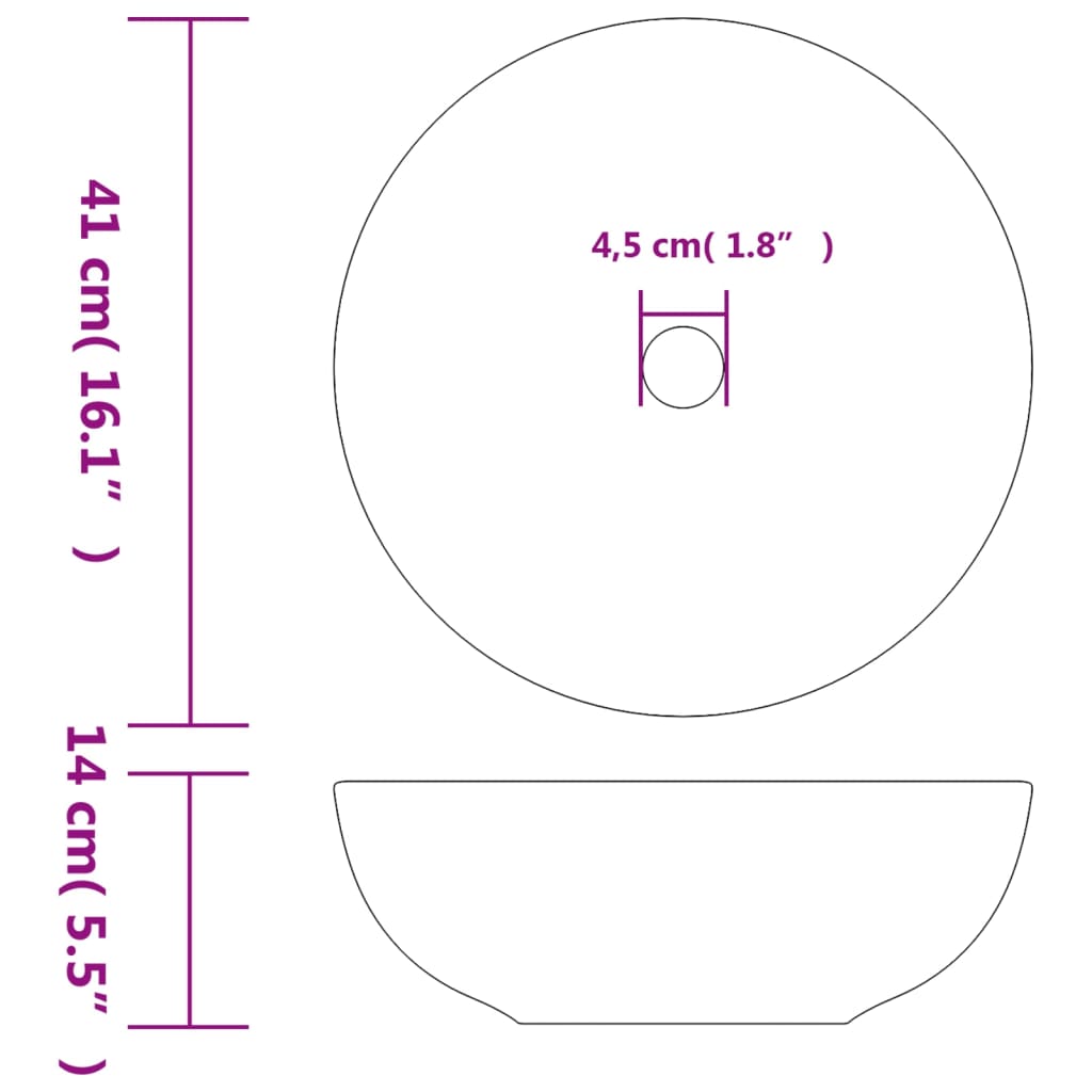 8721012118645_g_en_hd_4 vidaXL Countertop Basin Multicolour Round Φ41x14 cm Ceramic - Image 6