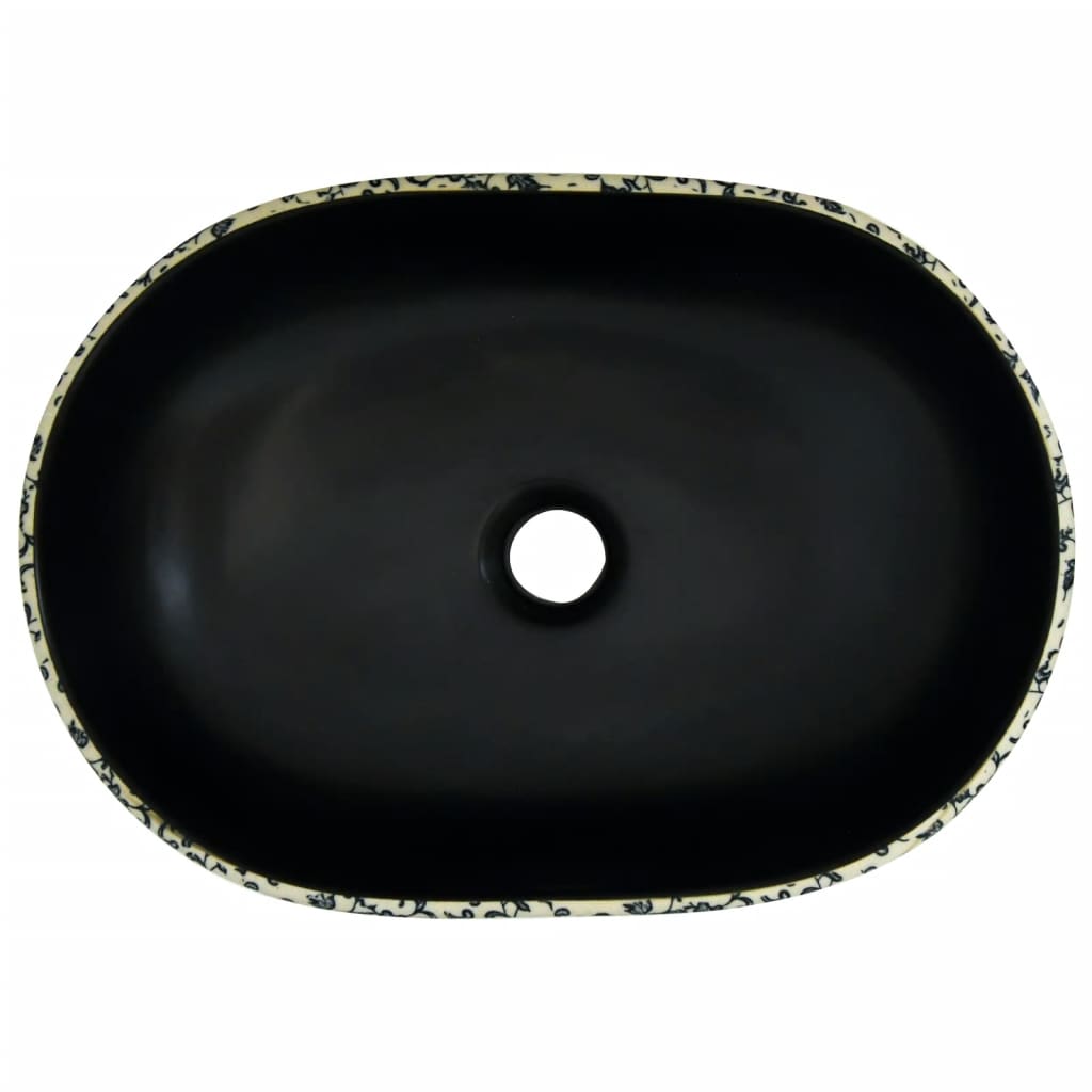 8721012118799_g_en_hd_4 vidaXL Countertop Basin Black and Blue Oval 47x33x13 cm Ceramic - Image 6