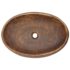 vidaXL Countertop Basin Brown Oval 59x40x15 cm Ceramic - Image 6
