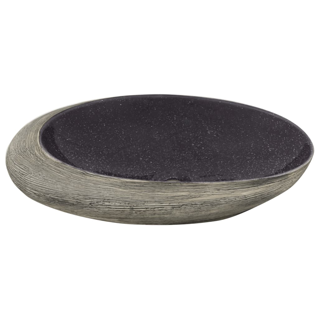8721012119017_g_en_hd_2 vidaXL Countertop Basin Purple and Grey Oval 59x40x14 cm Ceramic - Image 4