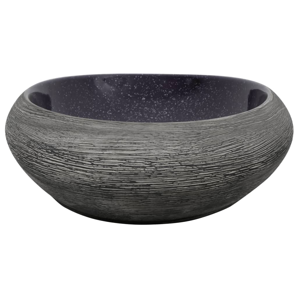 8721012119017_g_en_hd_3 vidaXL Countertop Basin Purple and Grey Oval 59x40x14 cm Ceramic - Image 5