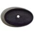 vidaXL Countertop Basin Purple and Grey Oval 59x40x14 cm Ceramic - Image 6