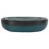 vidaXL Countertop Basin Turquoise Oval 59x40x14 cm Ceramic - Image 3