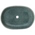 vidaXL Countertop Basin Turquoise Oval 59x40x14 cm Ceramic - Image 6