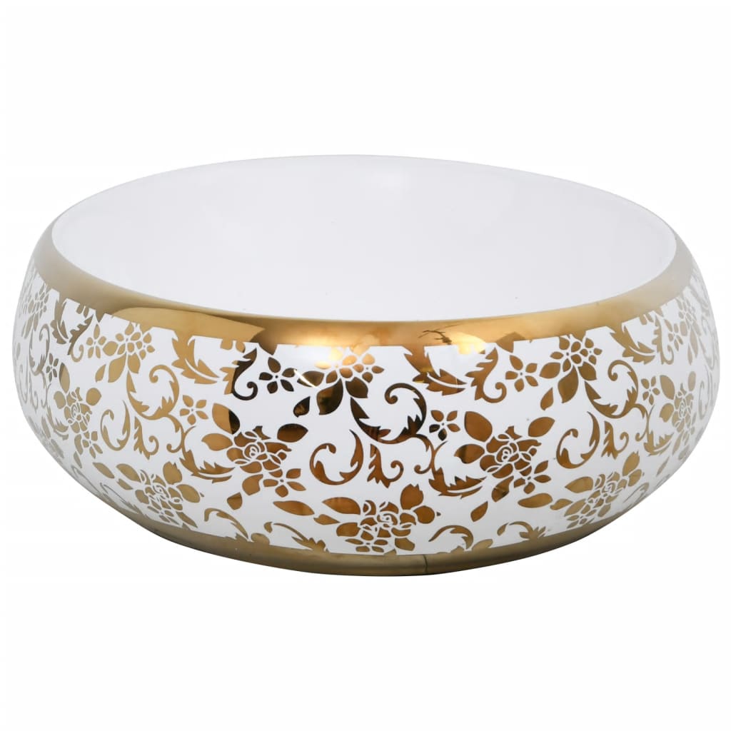 8721012119208_g_en_hd_3 vidaXL Countertop Basin White and Gold Oval 59x40x15 cm Ceramic - Image 5