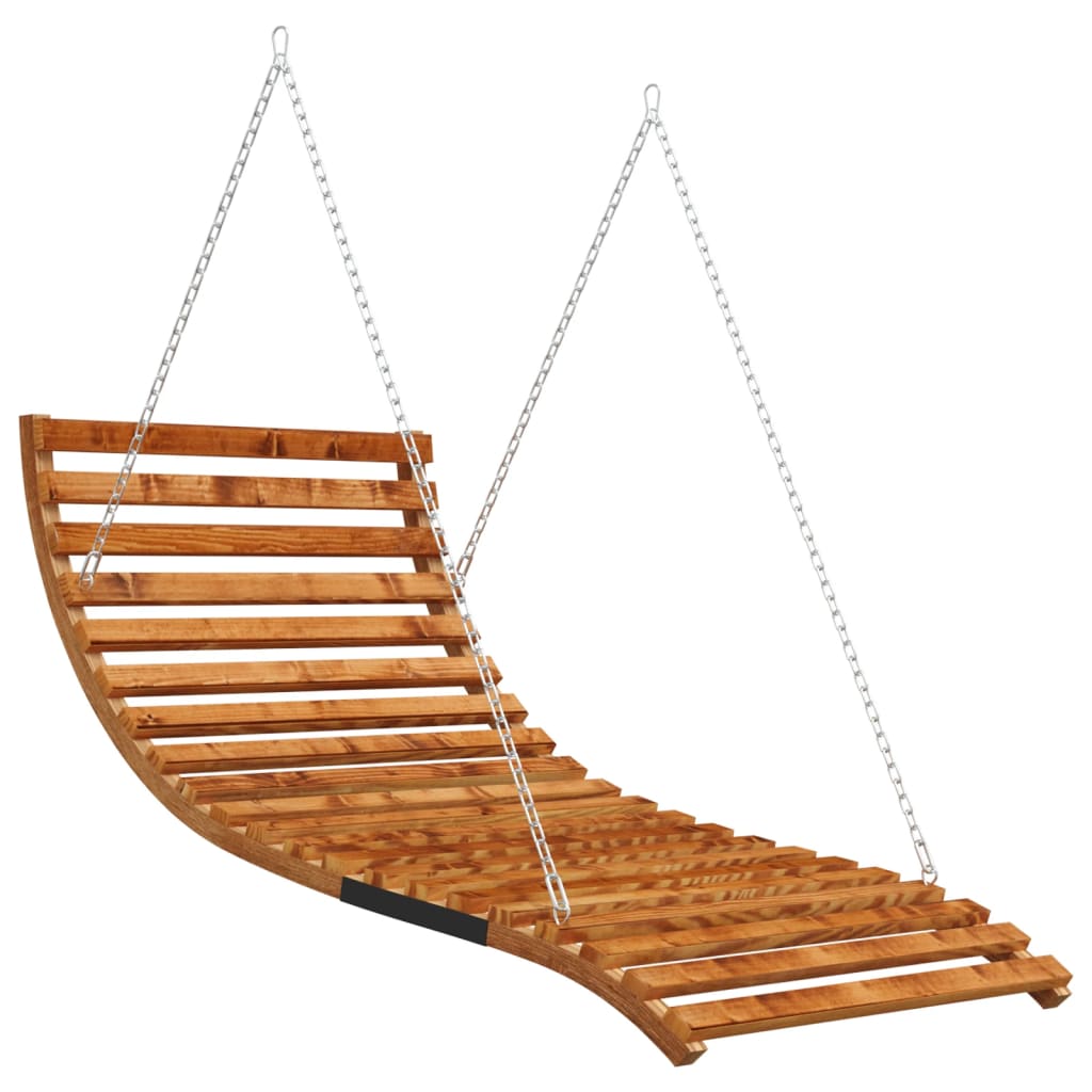 8721012119352_g_en_hd_1 vidaXL Swing Bed with Canopy Solid Wood Spruce with Teak Finish - Image 3