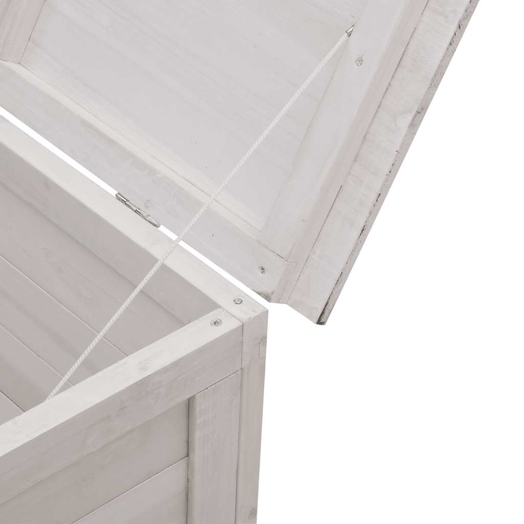 8721012119659_g_en_hd_5 vidaXL Garden Storage Box White 198.5x50x56.5 cm Solid Wood Fir - Image 7