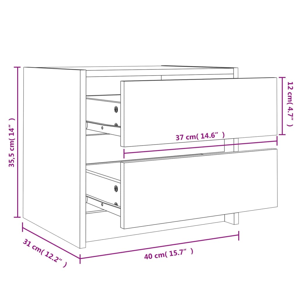 8721012122550_g_en_hd_8 vidaXL Bedside Cabinet 40x31x35.5 cm Solid Wood Pine - Image 10